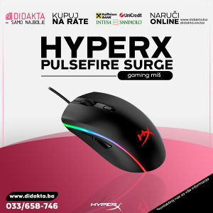 Gaming mis HyperX Pulsefire Surge