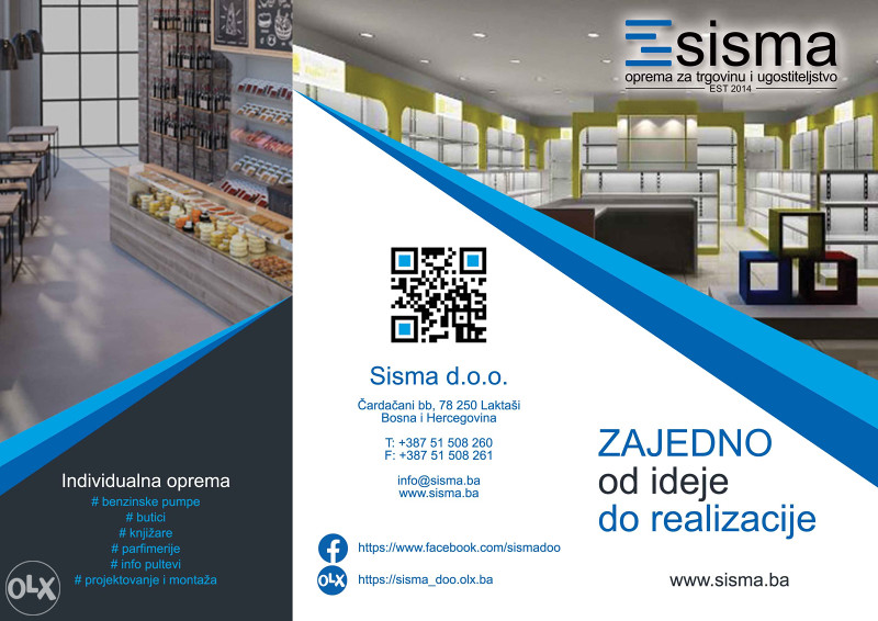 Rashladna oprema, rashladne vitrine, rashladna vitrina