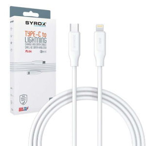 SYROX USB Type-C - Lightning Kabel 3.0A 20W PD