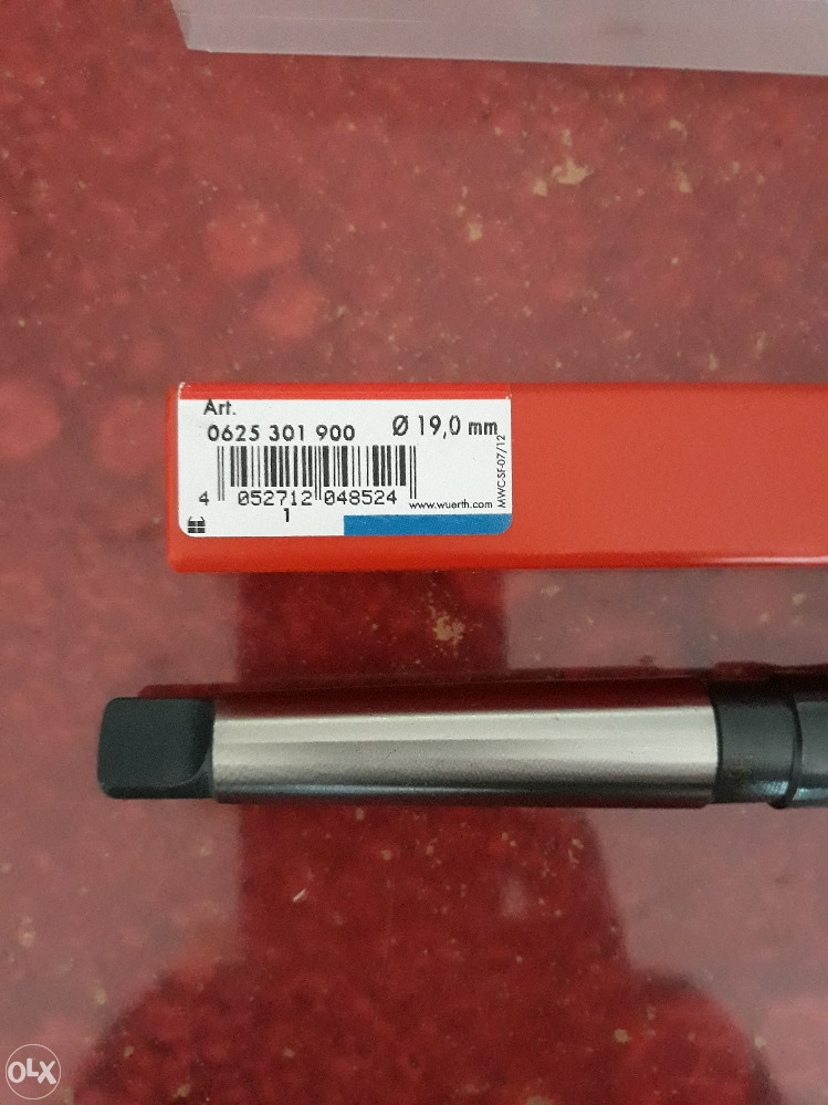 Burgija za stubnu busilicu,strug,glodalicu 19mm