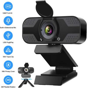 Anvask Full HD 1080p 30fps Webcam, web kamera