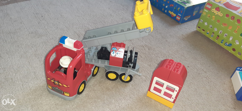 Lego Duplo Vatrogasni kamion Kockice za djecu