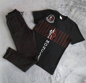 Moncler muška crna komplet trenerka za svaki dan