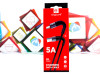 USB lightning kabal Digicell 1m 5A brzi crni iPhone