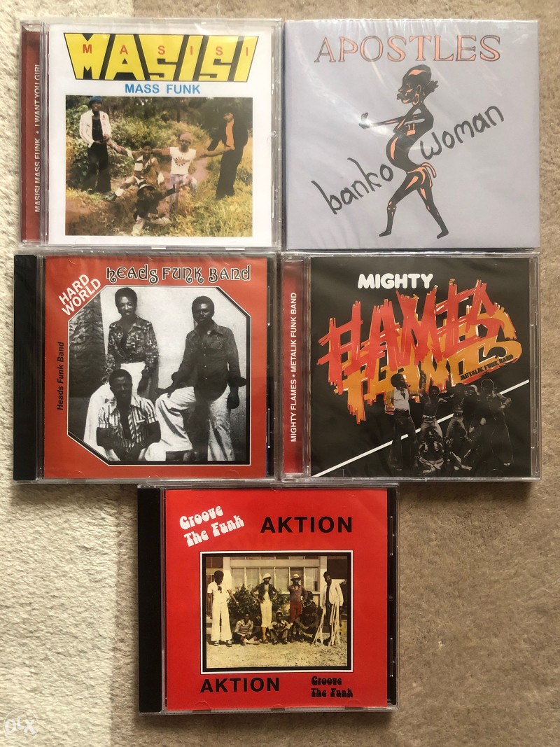 Afro funk & Reggae CD lot
