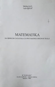 Matematika 1 gimnazija