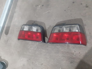 Bmw e36 bijele smoked stopke