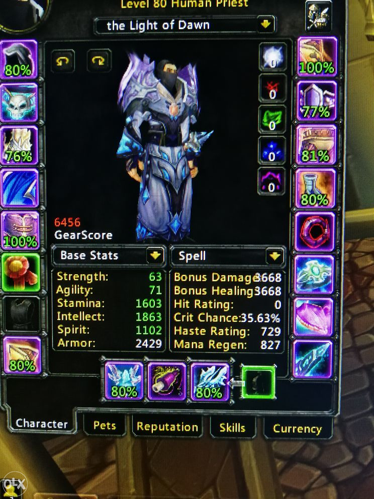 Warmane Account, Premium