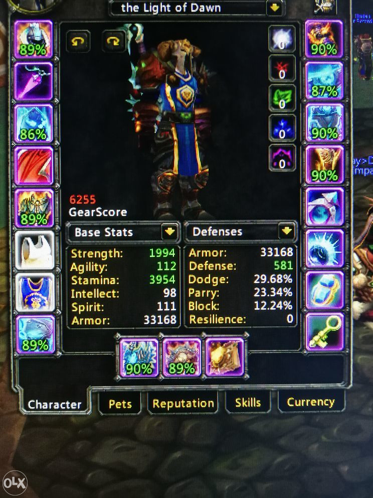 Warmane Account, Premium