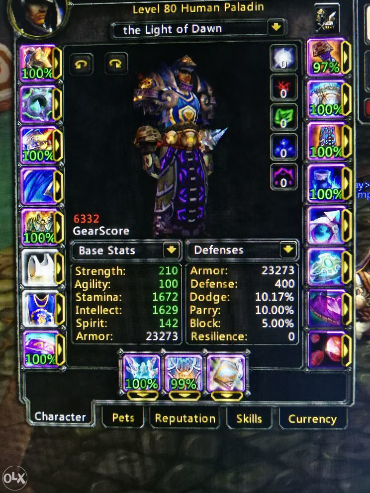 Warmane Account, Premium