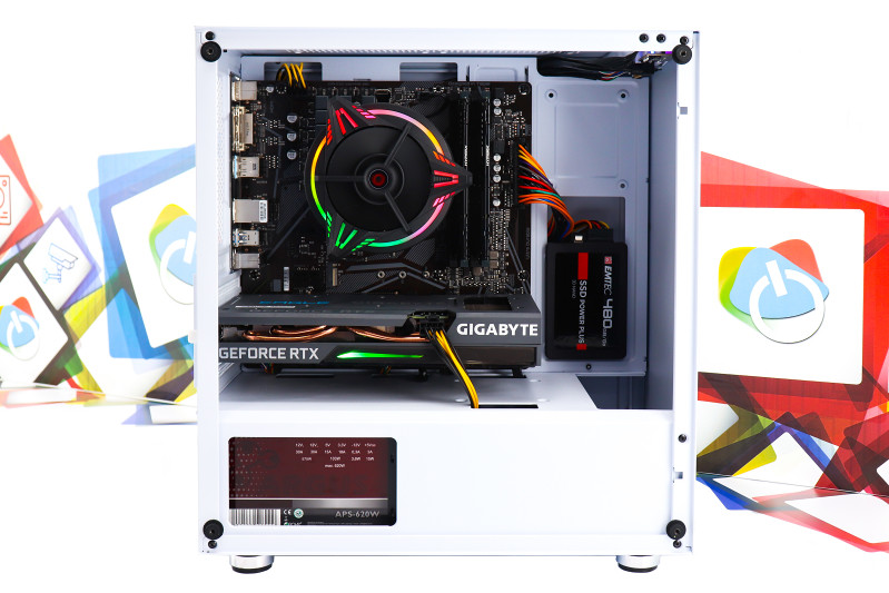 Gaming PC Fighter S301-09; R5 3500; RTX 3060; 480GB