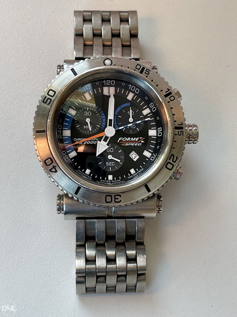 Sat formex 4 speed ds 2000 chronograph swiss made ru ni satovi olx ba