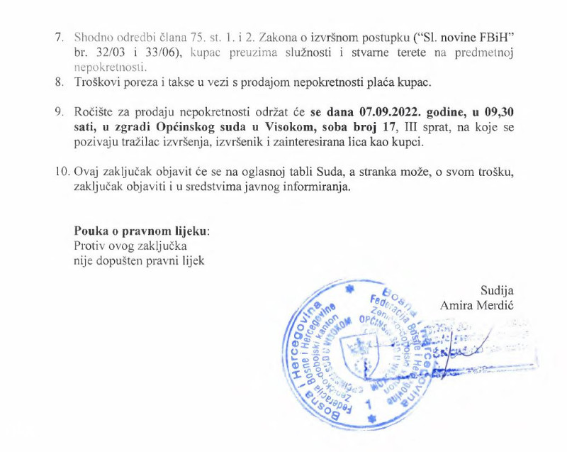 Prodaja kuce i dvorista   Buzic mahala - Visoko