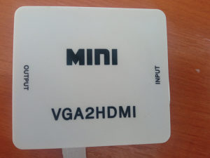 VGA2HDMI + audio adapter