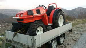 Traktor goldoni 40 KS dupla vuča sa priključcima