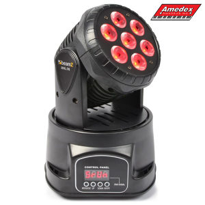 MOVING HEAD BeamZ MHL74 Wash 7X10W DMX 12ch, 150.518