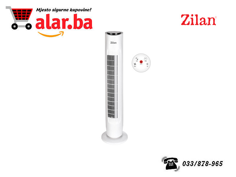 Ventilator stupni 45W 80 cm ±80° ZLN3437