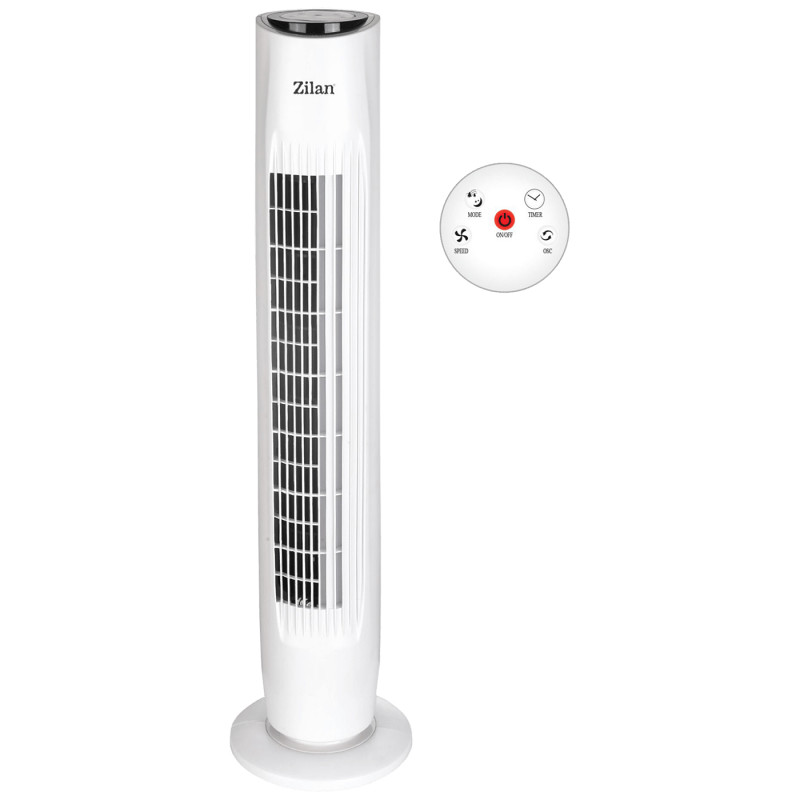 Ventilator stupni 45W 80 cm ±80° ZLN3437