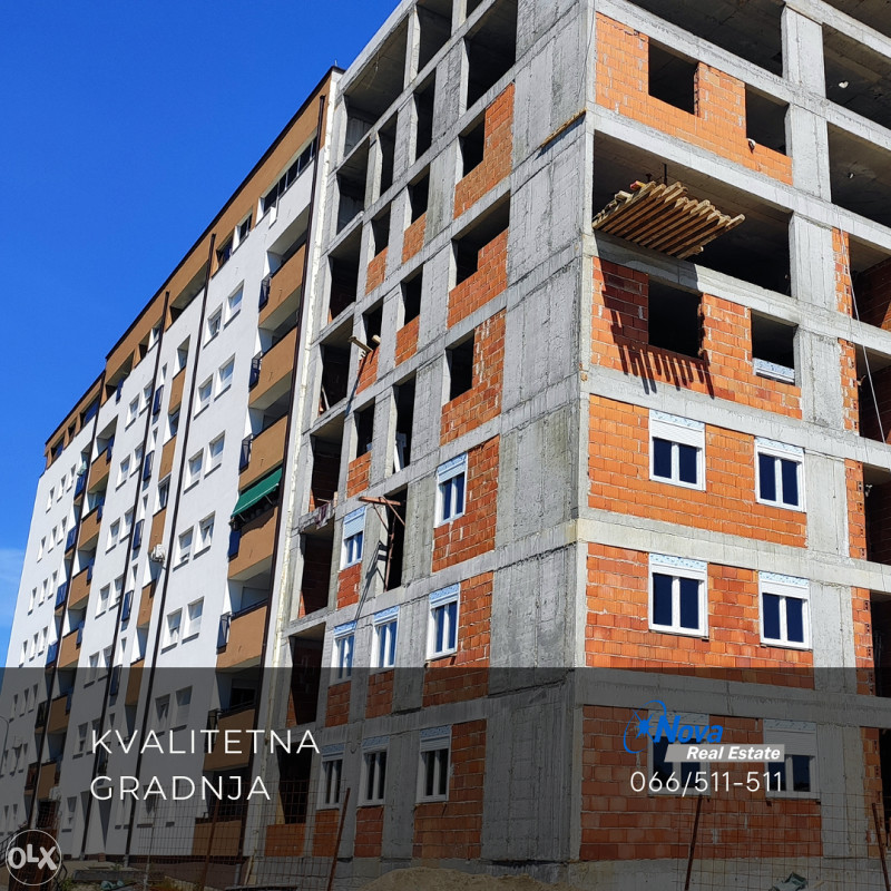 Trosoban stan 66 m2 BL - Borik blizu Rebrovačkog mosta