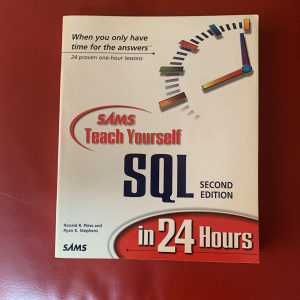 SQL in 24 hours - knjiga na engleskom