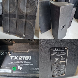 Electro voice Rx212 i TX2181