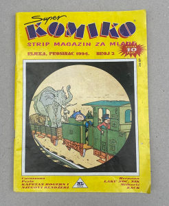 Super Komiko (Strip magazin za mlade) / Broj 2