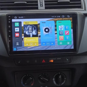 Android GPS navigacija Skoda Fabia 2015-2019 CarPlay