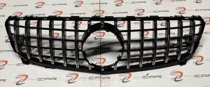 Grill maska W176 GT silver Mercedes A 16-18 tuning