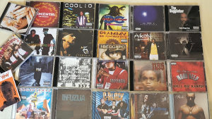 Rep , hip hop , rap muzika CD albumi LOT ORIG