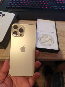 Iphone 13 pro max gold