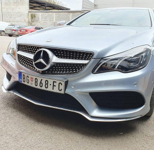 Grill maska W207 diamond Mercedes E klasu 9-13 tuning