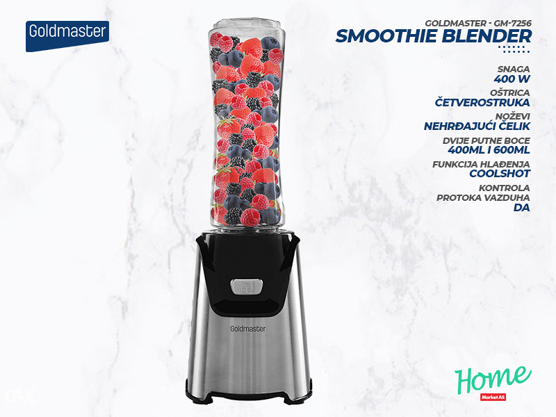 GoldMaster Smoothie Smuti Blender GM7256 Blenderi OLX.ba