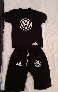 VW muški komplet šorc i majica