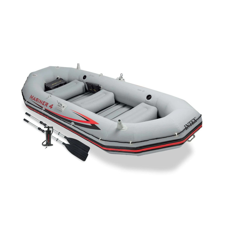 Canot Pneumatique Intex Mariner 4 - 328x145x48 Cm, 4 Places, 500 Kg, Neuf