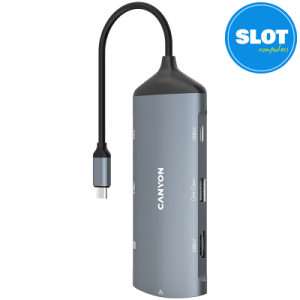CANYON 8 in 1 hub HDMI USB C CNS-TDS15
