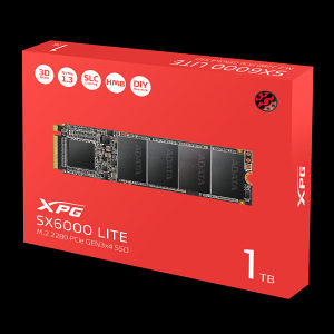 Adata XPG Sx6000 Lite 1TB NVMe M.2 SSD