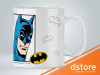 DC Šolja, Batman, 330 ml,Batman 056 DC White mug dstore
