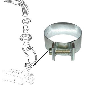 Selna cijevi grijanja Buba, 51 mm, HJS 1128000403