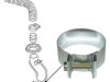Selna cijevi grijanja Buba, 51 mm, HJS 1128000403