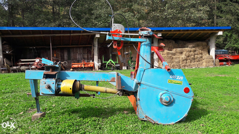 Silo kombajn mengele mb 220