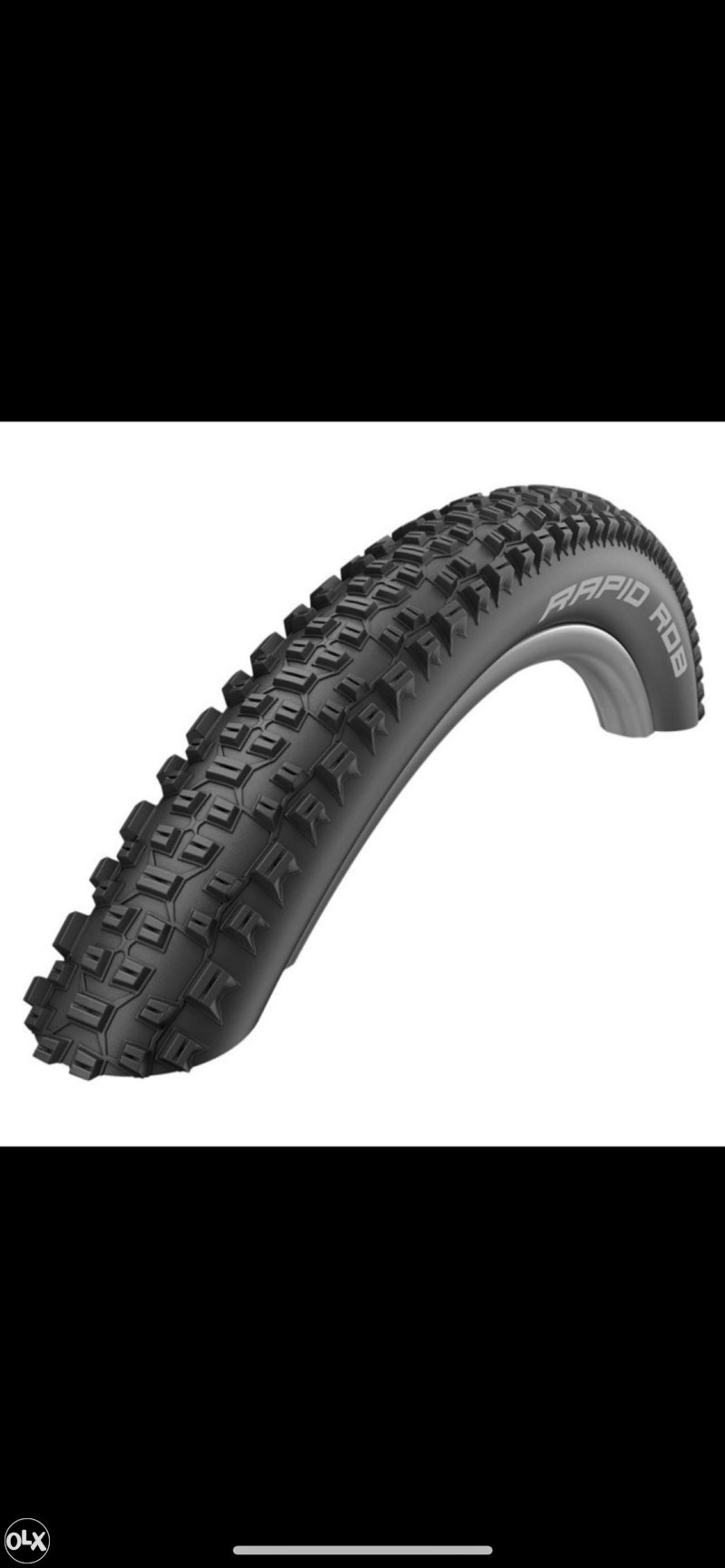 Schwalbe buitenband 26x2.25 Rapid Rob zwart - Betrouwbare ATB/MTB band voor diverse terreinen