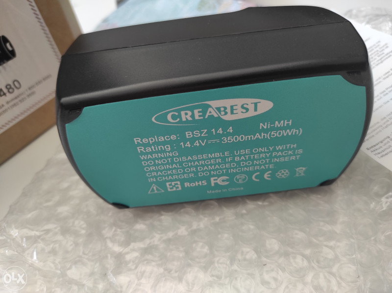 14.4V 3500mAh Ni-MH baterija za Metabo BSZ 14.4 Impuls