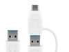 USB kabal za mobitel USB-C 2/1 0.5M 3A (34467)