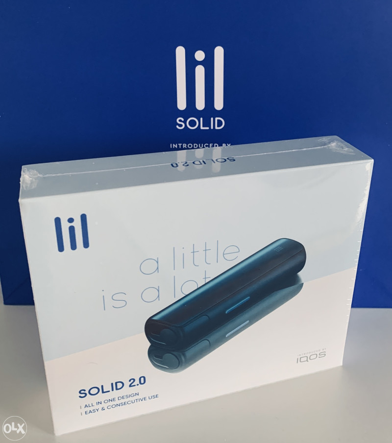 IQOS LIL SOLID PLAVI 2.0.NOVO!Dostava 5 km