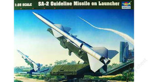 Maketa SA-2 GUIDELINE MISSILE W/LAUNCHER CABIN 1/35