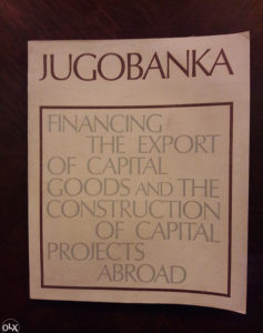 Jugobanka financial report 1956.-1971.