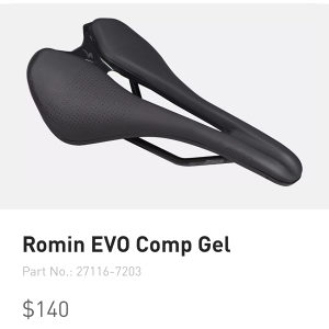 Specialized EVO Comp gel
