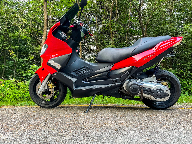 Motorcycle Gilera Nexus 200 Motorcycle Gilera Nexus 500 VelocitÃ