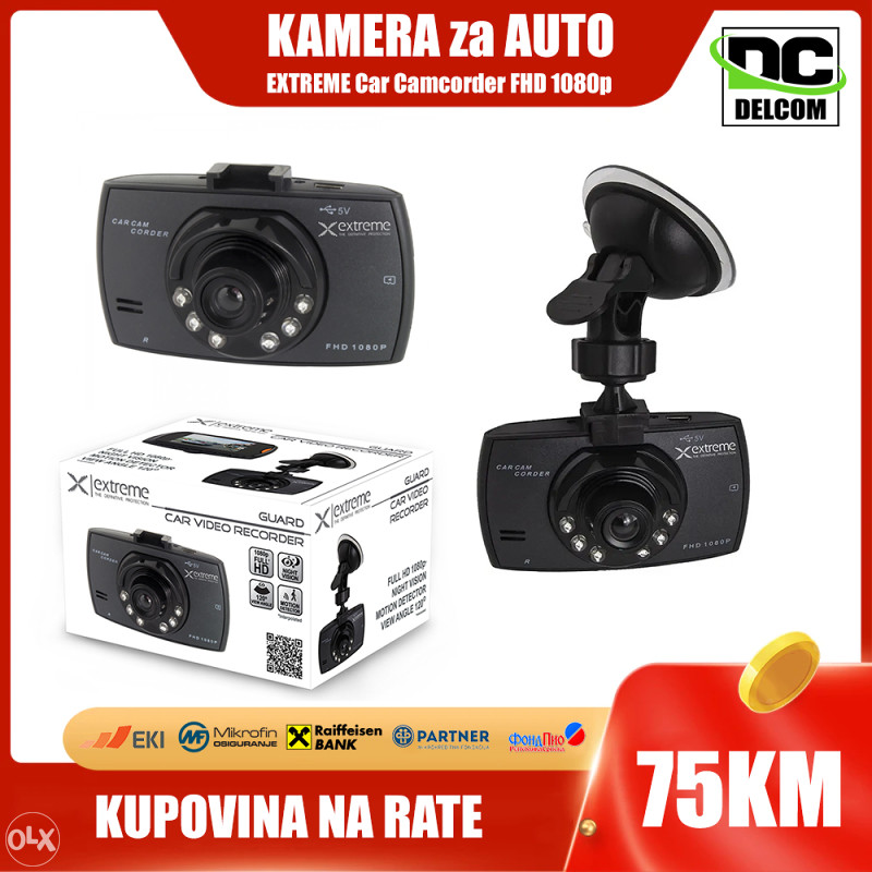 EXTREME Car Camcorder FHD 1080p Auto kamere OLX.ba