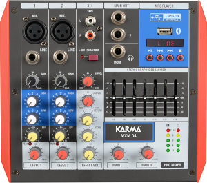 MXM-04 Karma audio mikseta 4ch
